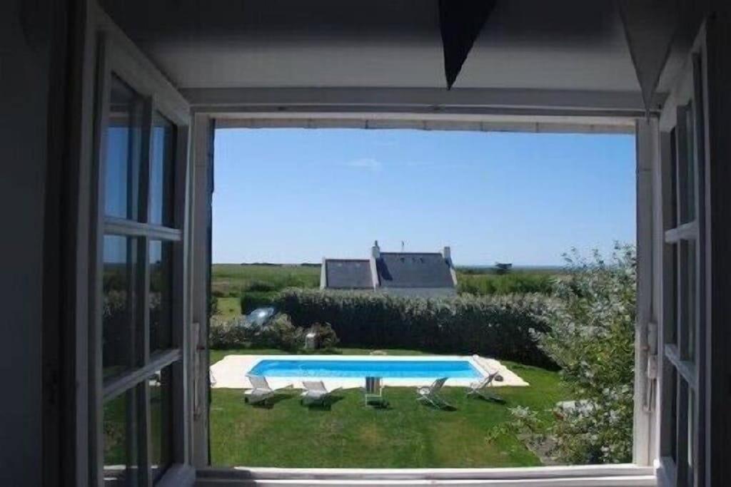 Maison "Ker Galinette " , Belle-Ile-En-Mer, Piscine Chauffee Et Jacuzzi Bangor Dış mekan fotoğraf