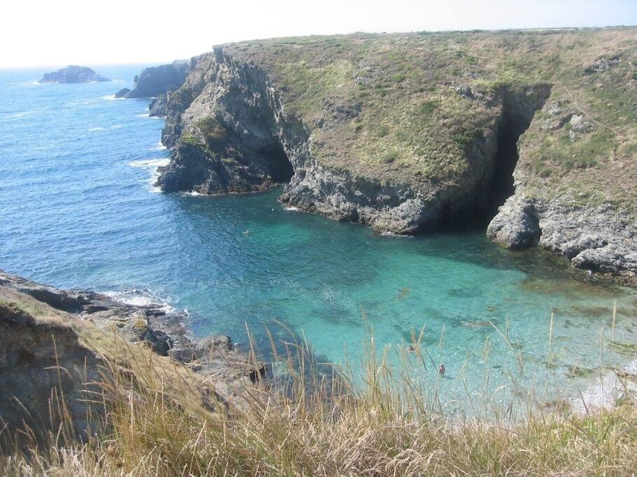 Maison "Ker Galinette " , Belle-Ile-En-Mer, Piscine Chauffee Et Jacuzzi Bangor Dış mekan fotoğraf